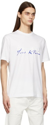 Études White Yves Klein Edition Signature T-Shirt