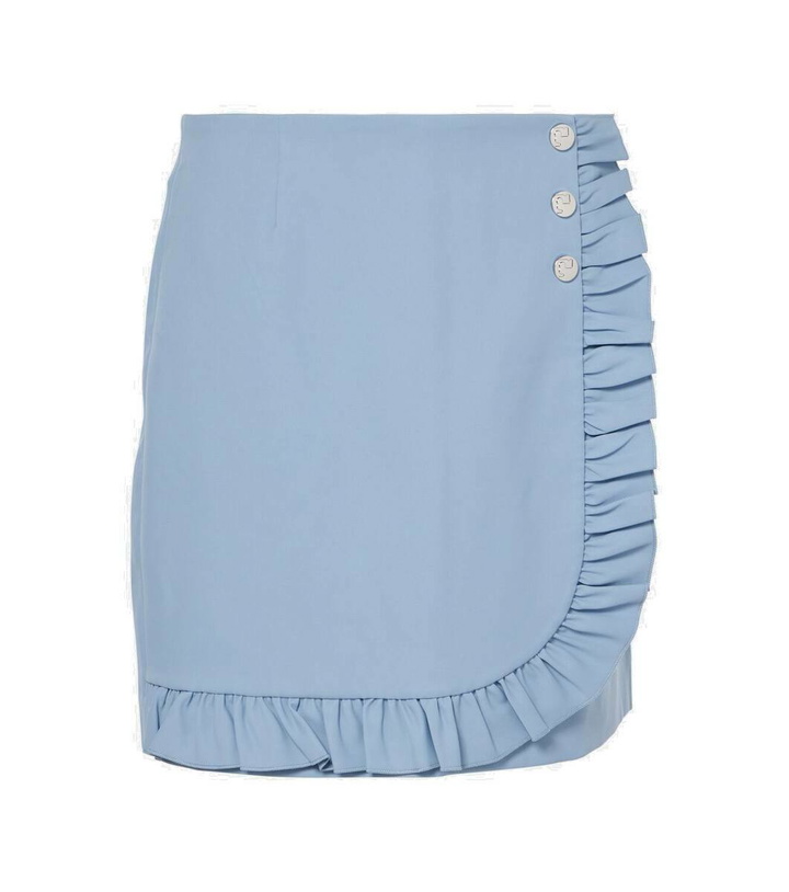 Photo: Tory Sport Ruffled twill miniskirt