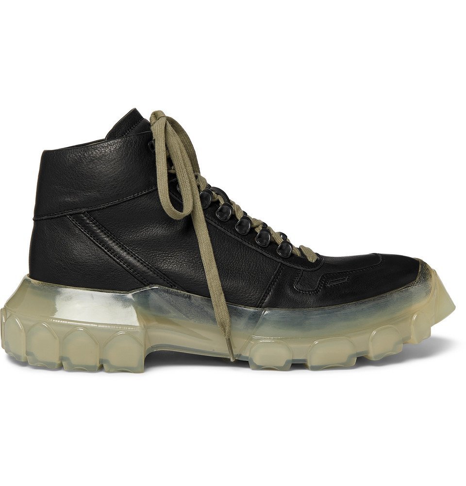 Rick Owens - Leather Boots - Black Rick Owens