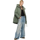 Canada Goose Green Alessia Down Coat