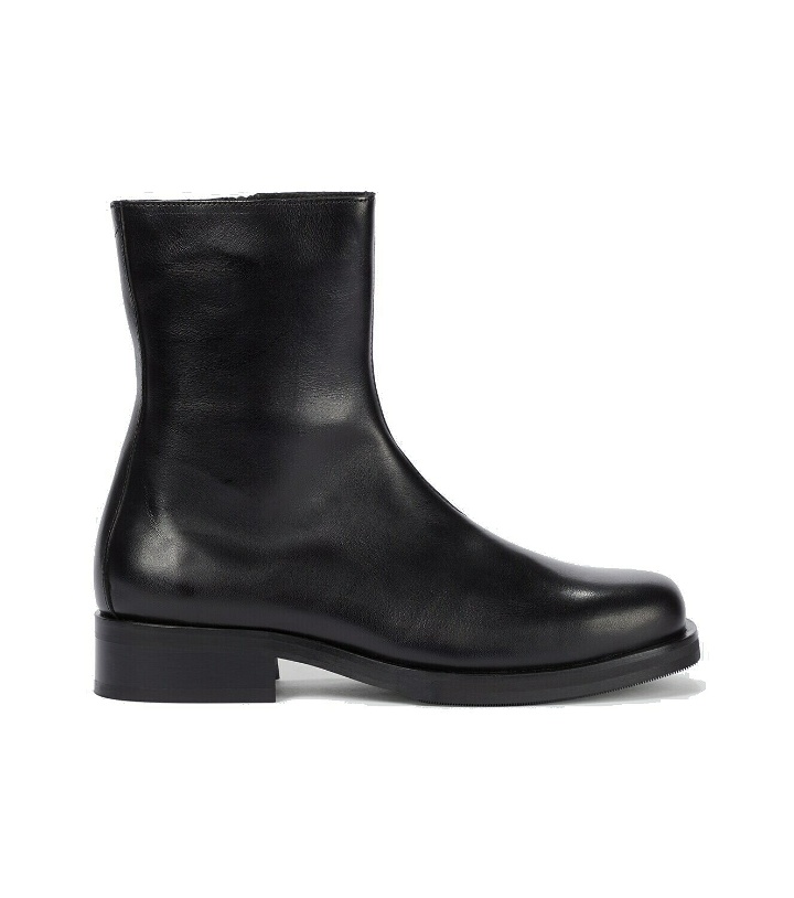 Photo: Our Legacy Leather Chelsea boots