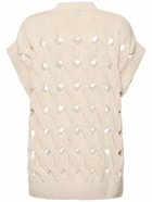 ANINE BING - Dray Cotton Blend Knit Vest