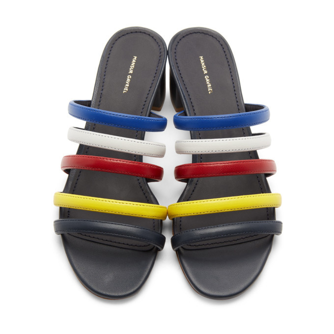 Mansur gavriel multi sales strap sandal