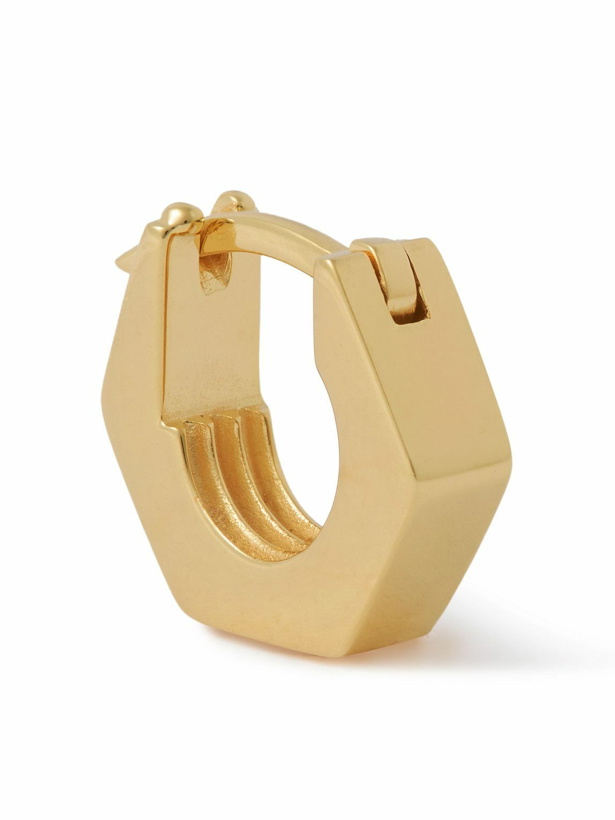 Photo: Miansai - Utility Huggie Gold Vermeil Single Hoop Earring