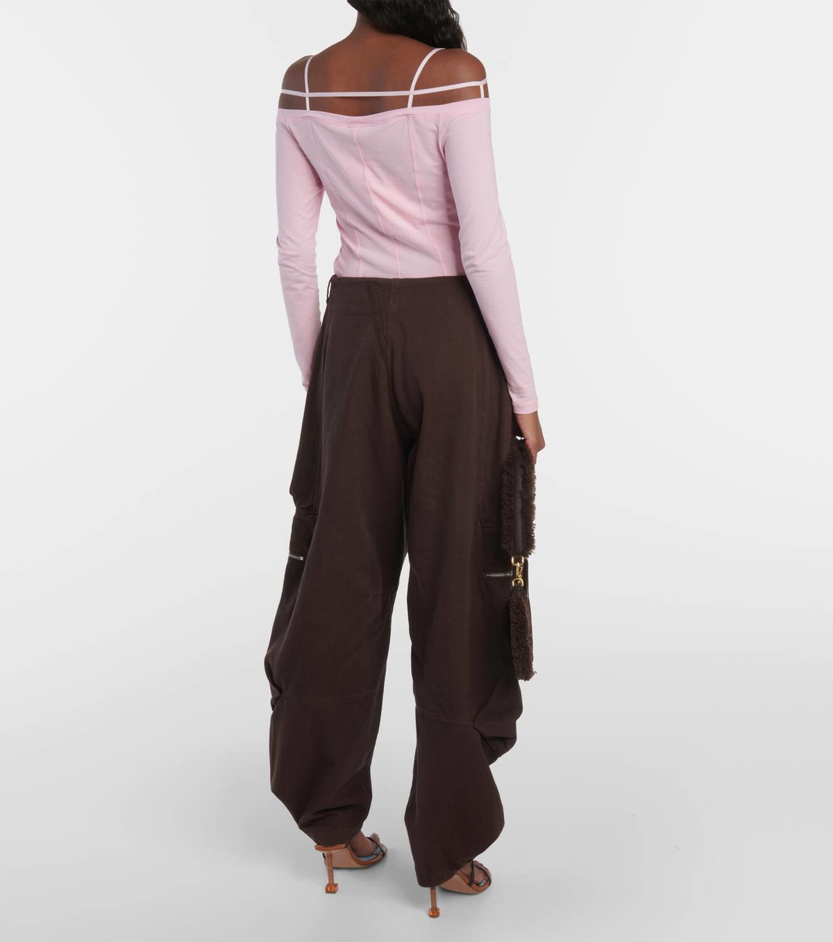 Jacquemus Le Cargo Croissant cotton cargo pants Jacquemus