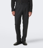 Brioni Wool slim pants