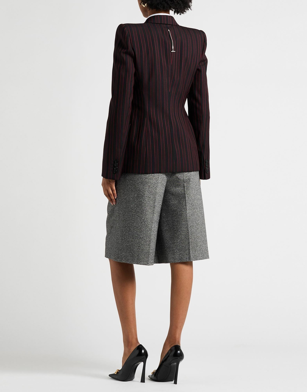 Mcqueen Womens Blazer Chocolate in Brown