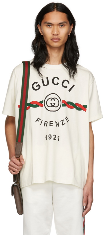Photo: Gucci Off-White 'Gucci Firenze 1921' T-Shirt
