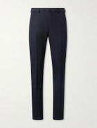 Caruso - Straight-Leg Twill Suit Trousers - Blue