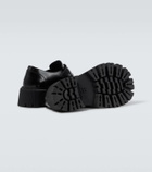 Balenciaga Tractor leather loafers