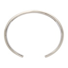 Maison Margiela Silver Cut-Out Bracelet