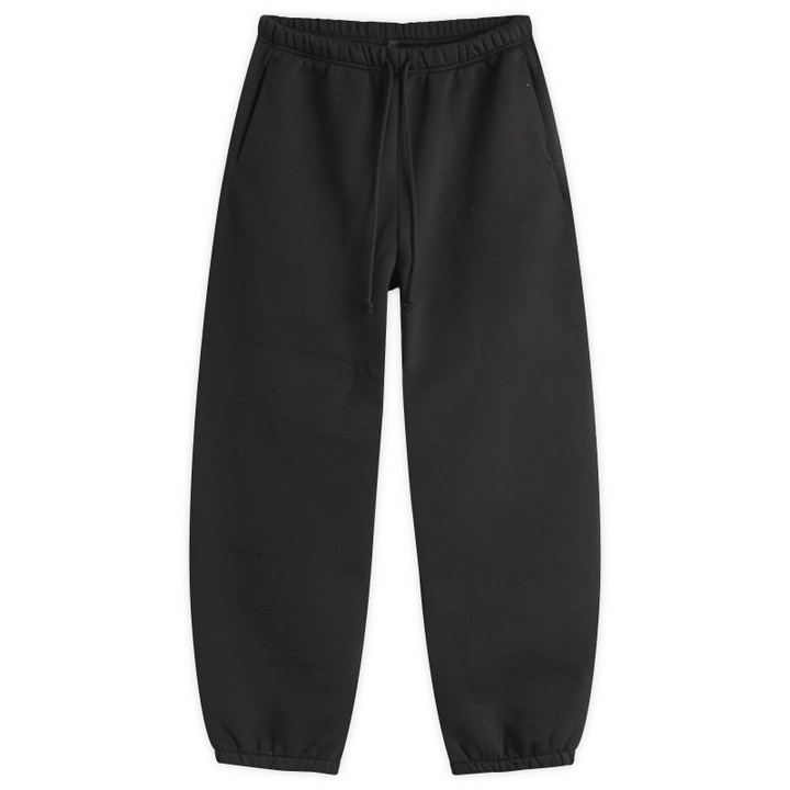 Photo: SKIMS Men's Fleece Lounge Relaxed Jogger in Washed Onyx