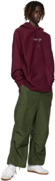 Cowgirl Blue Co Burgundy Embroidered Hoodie