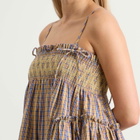 Damson Madder Women's Lilo Mini Dress in Marmalade