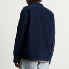 C.P. Company Men's Corduroy Lens Overshirt in Peacoat