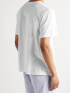 NN07 - Dylan Logo-Print Cotton-Jersey T-Shirt - White