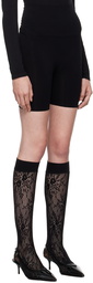 Swedish Stockings Black Livia Shaping Shorts