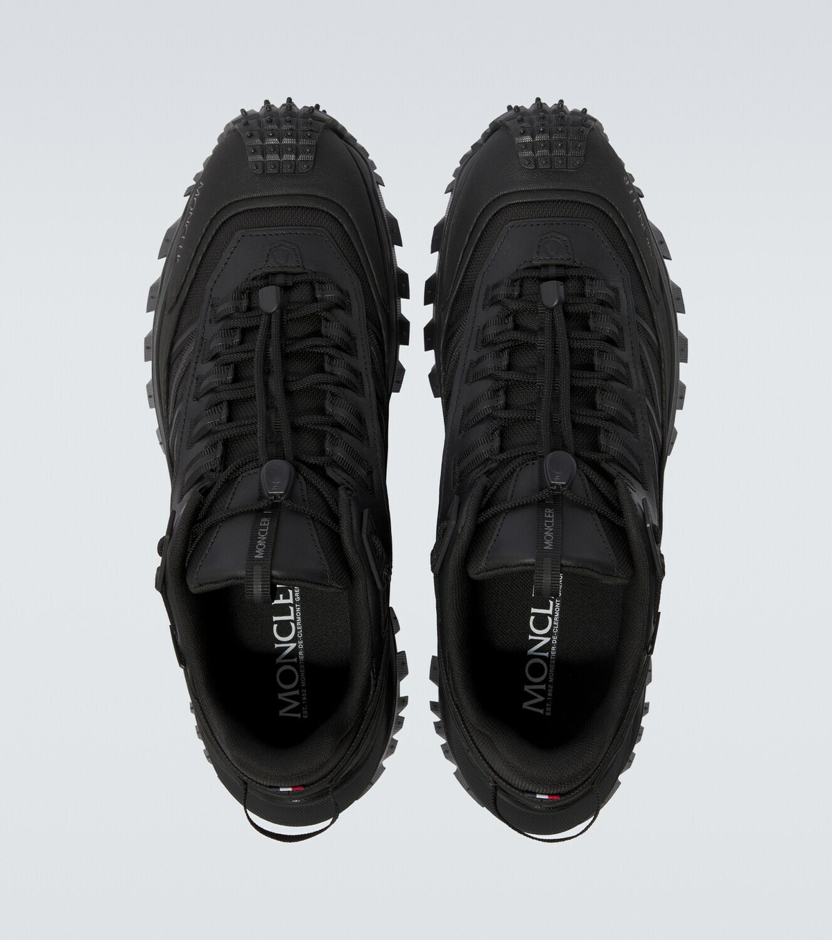 Moncler Trailgrip GTX leather-trimmed sneakers