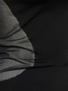 STELLA MCCARTNEY - Compact Knit One Shoulder Mini Dress