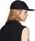 HOMME PLISSÉ ISSEY MIYAKE Black Pleats Cap
