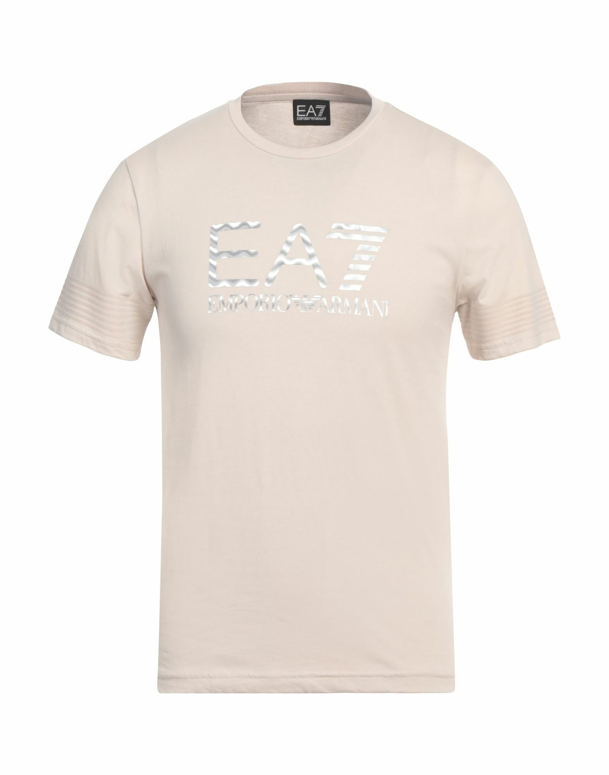 Ea7 Mens T-shirt in Beige
