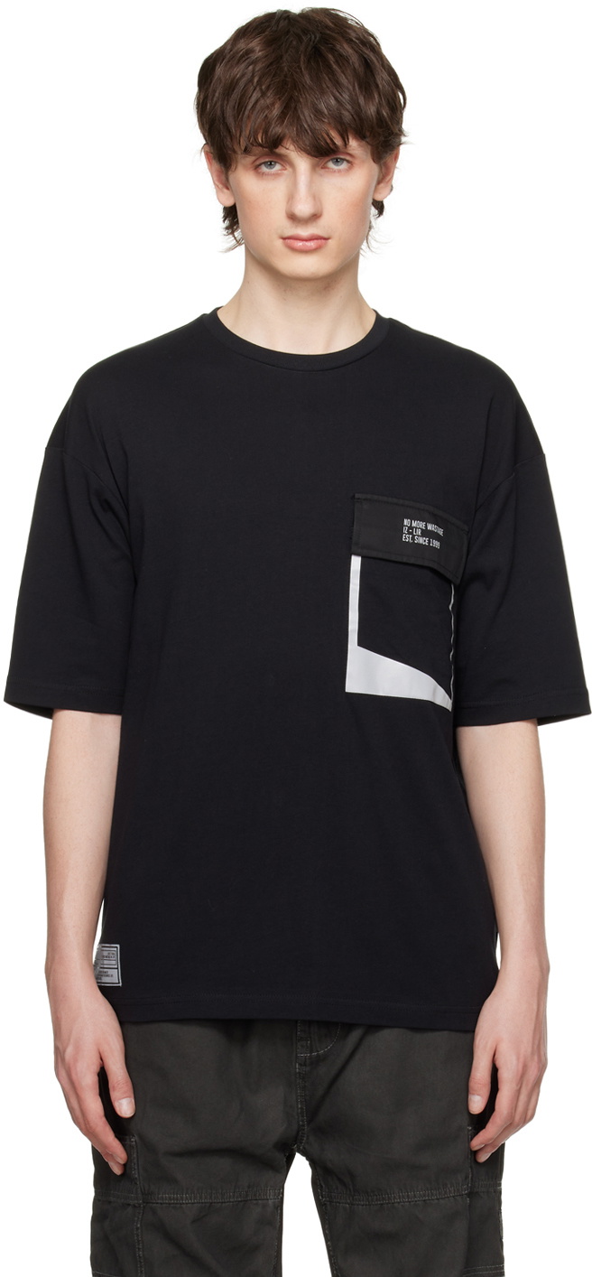Izzue Black Pocket T-Shirt