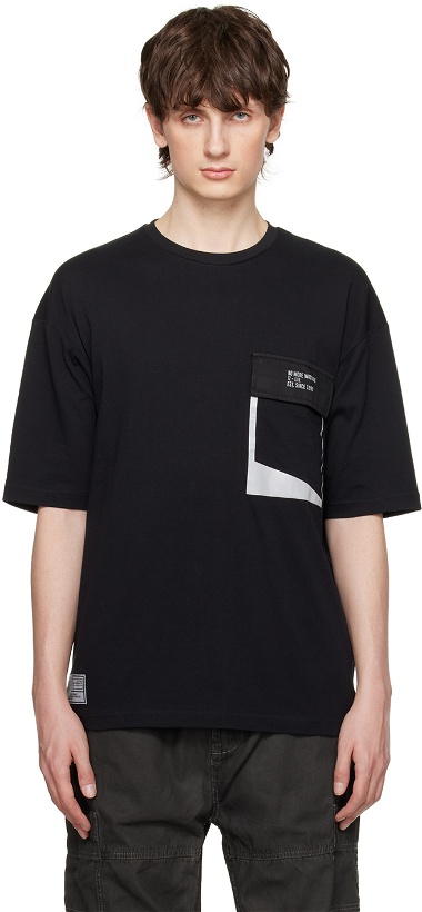 Photo: Izzue Black Pocket T-Shirt