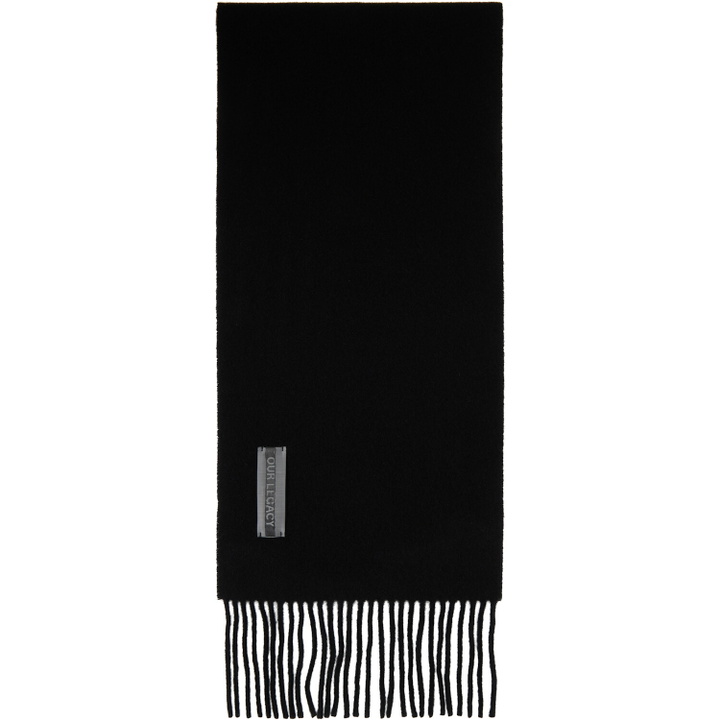 Photo: OUR LEGACY Black Estate Scarf
