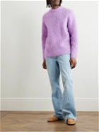 Séfr - Haru Alpaca-Blend Sweater - Purple