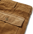 Engineered Garments - Patchwork Cotton-Corduroy Trousers - Tan