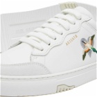 Axel Arigato Clean 180 Heart Bird Sneakers in White/Beige