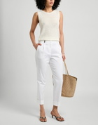Peserico Womens Pants in White