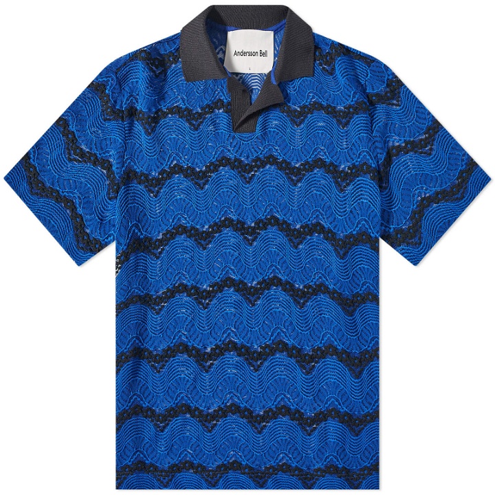 Photo: Andersson Bell Men's Majorca Vacation Shirt in Blue