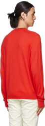 Paul Smith Red Jersey Sweatshirt