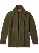 The Elder Statesman - Shawl-Collar Cashmere Cardigan - Green