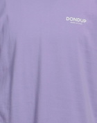 Dondup Mens T-shirt Lilac