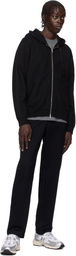 Reigning Champ Black Midweight Terry Standard Zip Hoodie