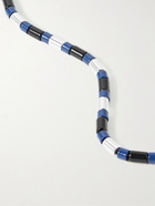 Roxanne Assoulin - Well Suited Enamel and Silver-Tone Necklace