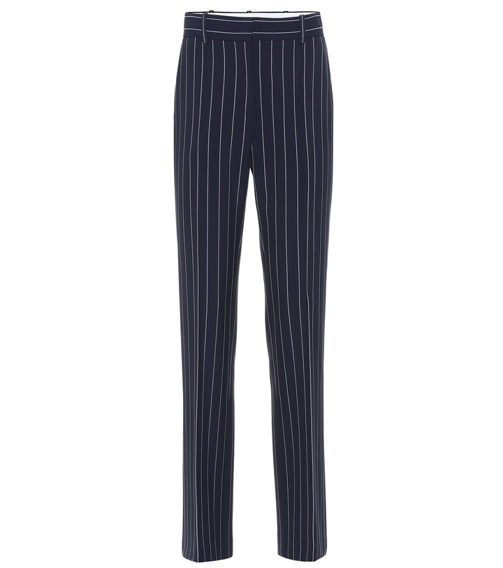 Photo: See By Chloe - Striped high-rise slim pants