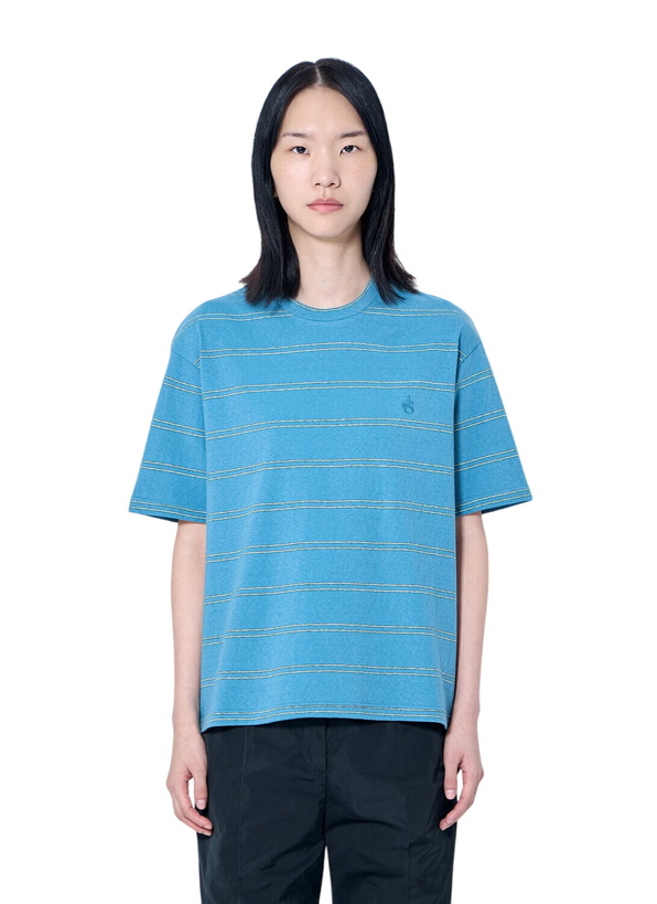 Photo: Jil Sander Striped Crewneck T-Shirt
