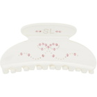 Sandy Liang White Princess Hair Claw Hair Clip