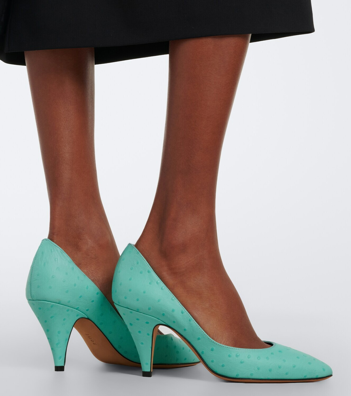 JUDE Haze leather pumps