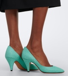 JUDE Haze leather pumps