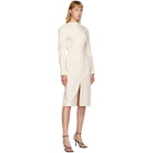 Situationist SSENSE Exclusive Off-White Open Back Dress
