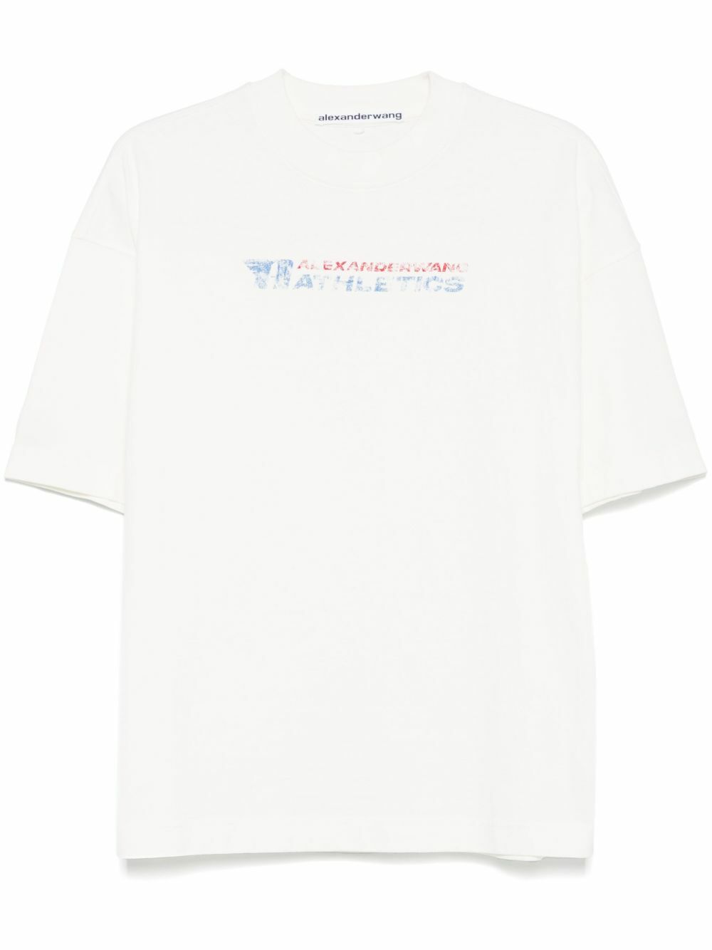 新作★気軽に着れる【alexanderwang】Athletics ロゴ T-shirts Alexander Wang Logo Tee Alexander Wang