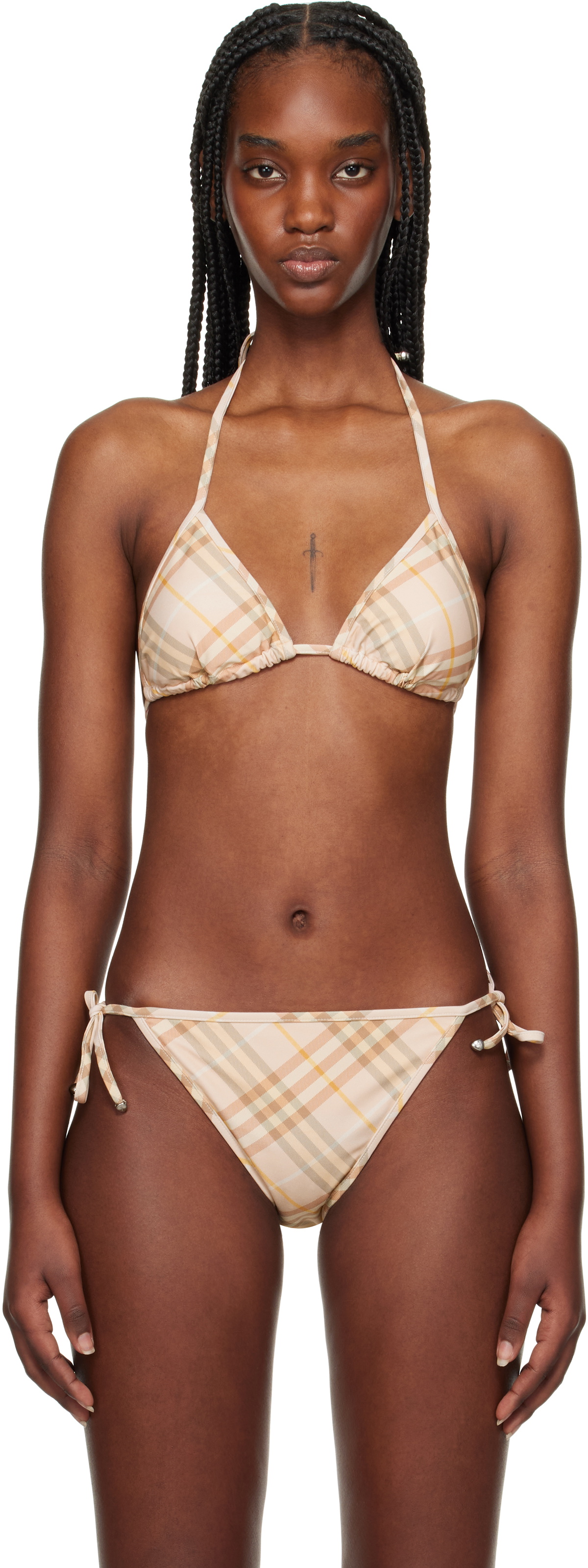 【関税込み】Burberry ベージュ チェック ビキニトップ beige-check-bikini-top.jpg
