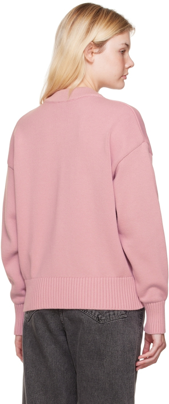コート AMI PARIS Woman Coat Pink FBV311WV0026 679 Ami Paris Outlet: Jacket woman - Pink | Ami Paris coat