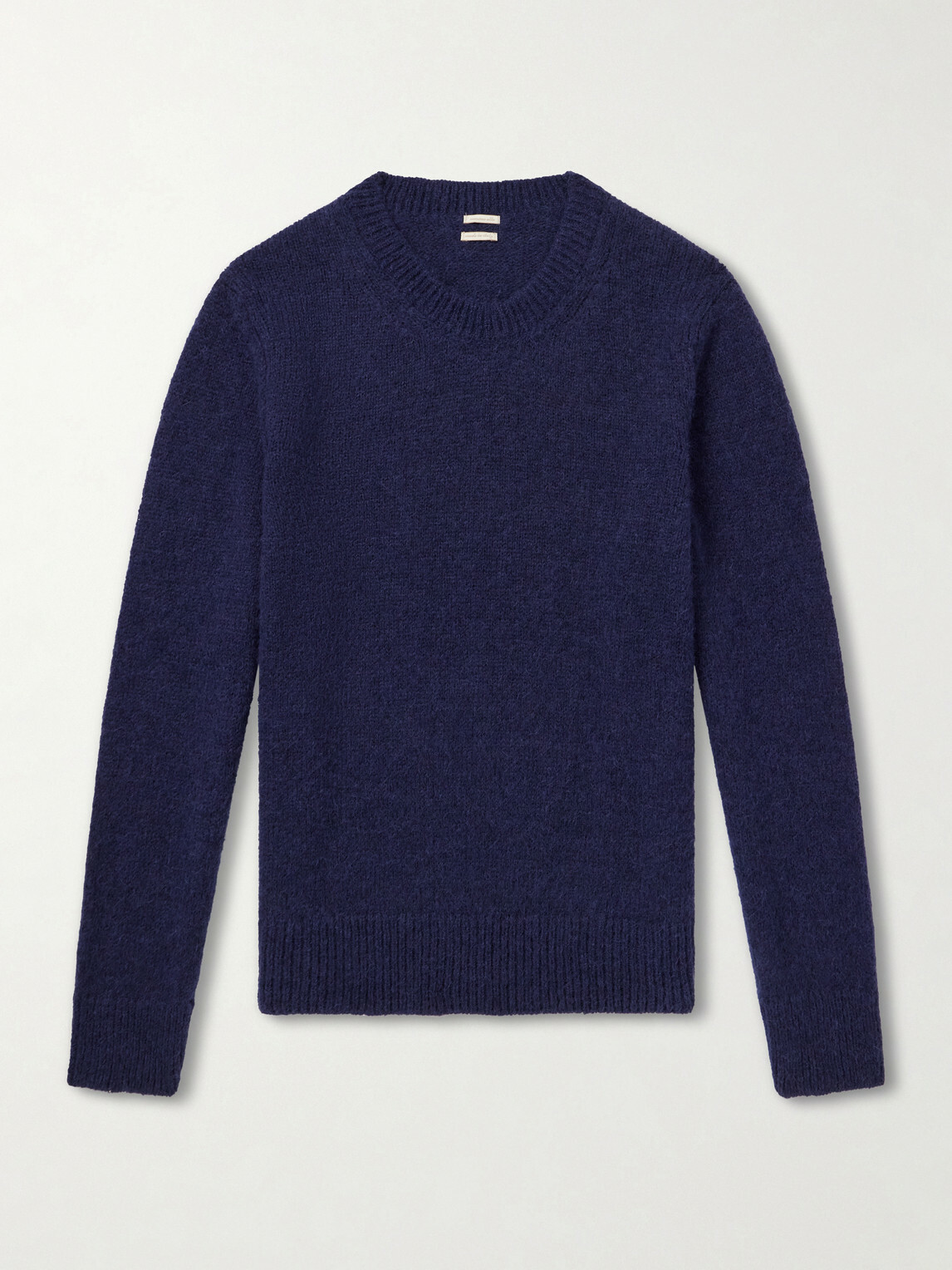 Massimo Alba - Bruce Alpaca-Blend Sweatshirt - Blue