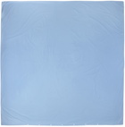 Tekla Blue Percale Duvet Cover, US Queen