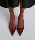 Prada Leather slingback pumps